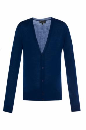 Wełniany kardigan, zdjęcie 1 Wełniany kardigan od Emporio Armani